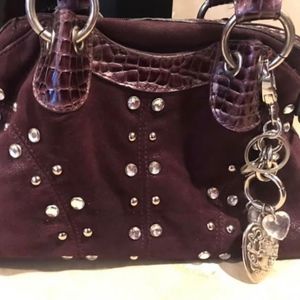 Kathy Van Zealand Suede Purse